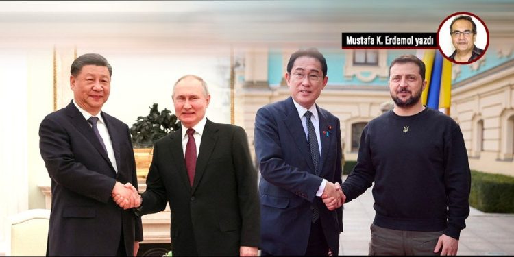 Başbakan Kishida Kiev’deydi: Japonya Ukrayna’da aktif