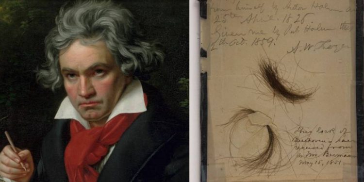 Beethoven’ının saç tellerini incelediler: Tüm hastalıkları ortaya çıktı
