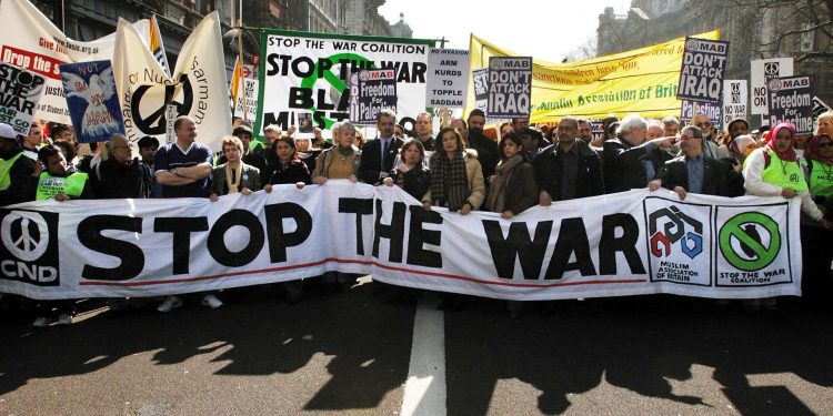 GICJ Direktörü Haraj: ABD, Irak’taki savaşı protesto eden milyonları görmezden geldi