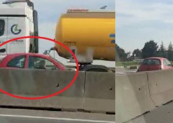 Kara yolunda korku dolu anlar! Uyarıları dinlemedi ters şeritte ilerledi