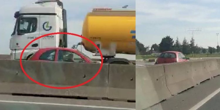 Kara yolunda korku dolu anlar! Uyarıları dinlemedi ters şeritte ilerledi