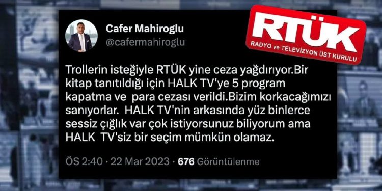 RTÜK Halk TV’siz seçim istiyor! RTÜK’ten Halk TV’ye yine ceza…
