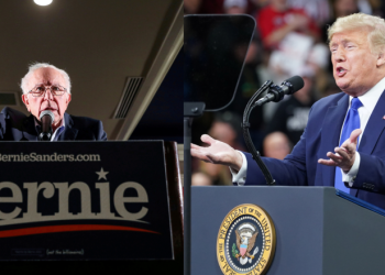 Trump: İnsanlar Bernie’nin verdiği mesajı seviyor, o nedenle de öne çıkıyor