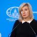 Zaharova: Batı, PR eylemleriyle Rusya-Çin işbirliğine engel olamayacak