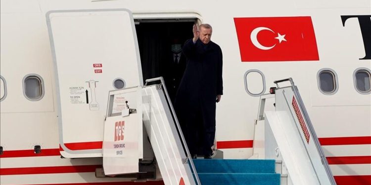 Cumhurbaşkanı Erdoğan, Nahçıvan’a gitti