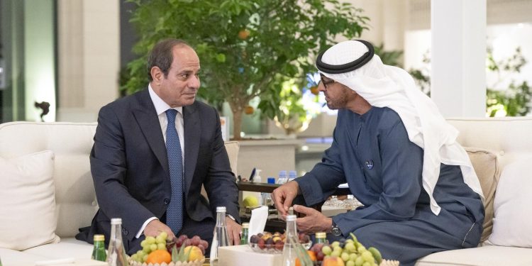 Sisi ile Al Nahyan, ‘iklim sorunları ile bölgesel ve uluslararası gelişmeleri’ görüştü