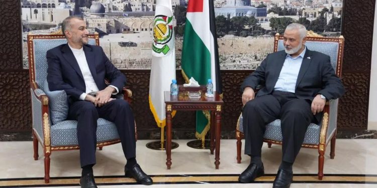 İran Dışişleri Bakanı, Hamas lideri Heniyye ile görüştü